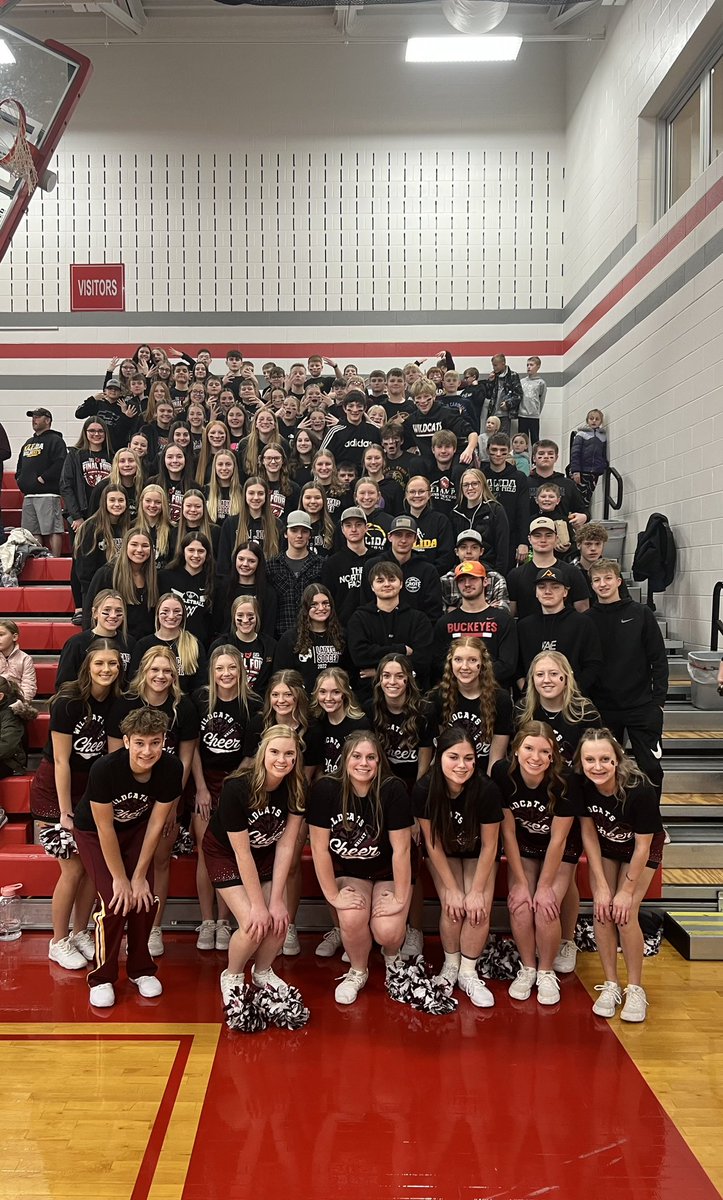 Blackout for the Crazies at Columbus Grove tonight! <a href="/sports_nwo/">NWO Sports</a> #WildcatPRIDE