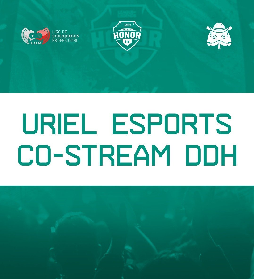 ¡Padrinos hoy tenemos la segunda jornada de la #DDHLOL! El mejor Leauge of Legends nacional🏆
 
Vamos a estar disfrutando en Co-Stream las partidas de la @LVPmexLoL nos vemos a las 7:00 P.M.🇲🇽

📺twitch.tv/urielesports