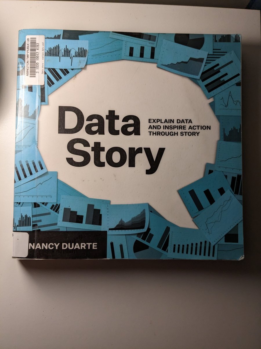 PaulCurleyBC's tweet image. Reading &quot;#DataStory&quot; by @nancyduarte from @lowermerionlibs in #gladwyne, and looking forward to learning new insights to incorporate into my data and research on #529plans &amp;amp; #ableaccounts.