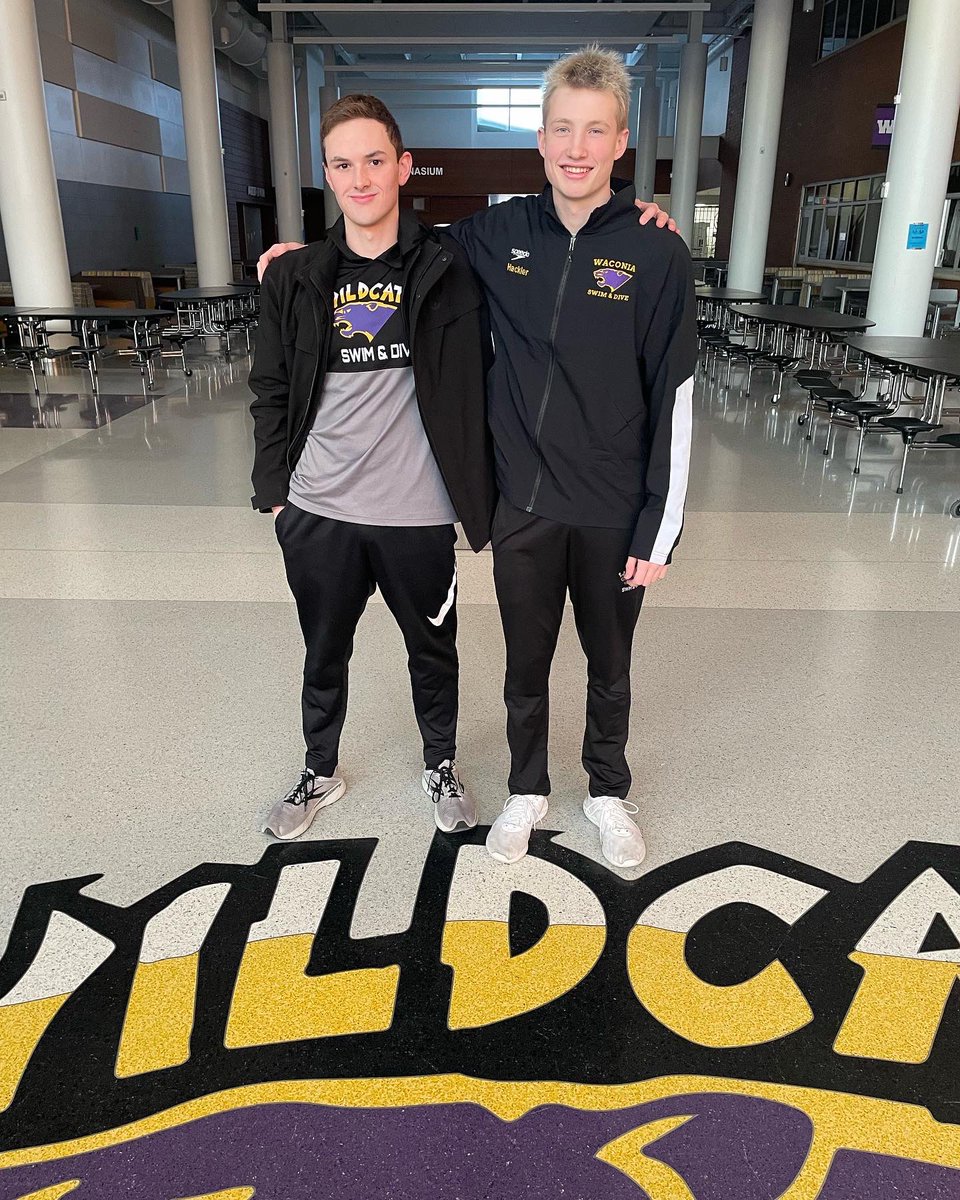 Congrats to the Wildcats on an awesome performance today at the 2AA True Team Section Champs today. This is our highest finish EVER!!! We had new team records by Alex Kearney, Jack Hackler and <a href="/MKrogman_/">Matthew Krogman</a> . Matthew and Jack also were champs in the 500 free and 100 breast.