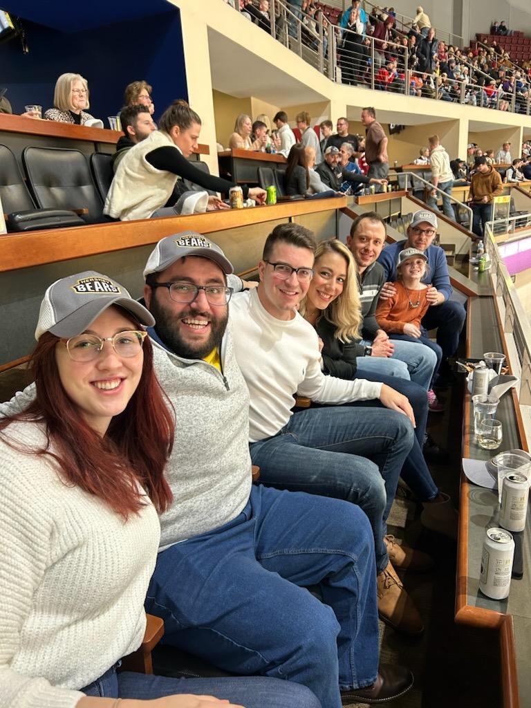 Last weekend our Cardiovascular Disease fellows enjoyed cheering on our local AHL hockey team <a href="/TheHersheyBears/">Hershey Bears</a>.