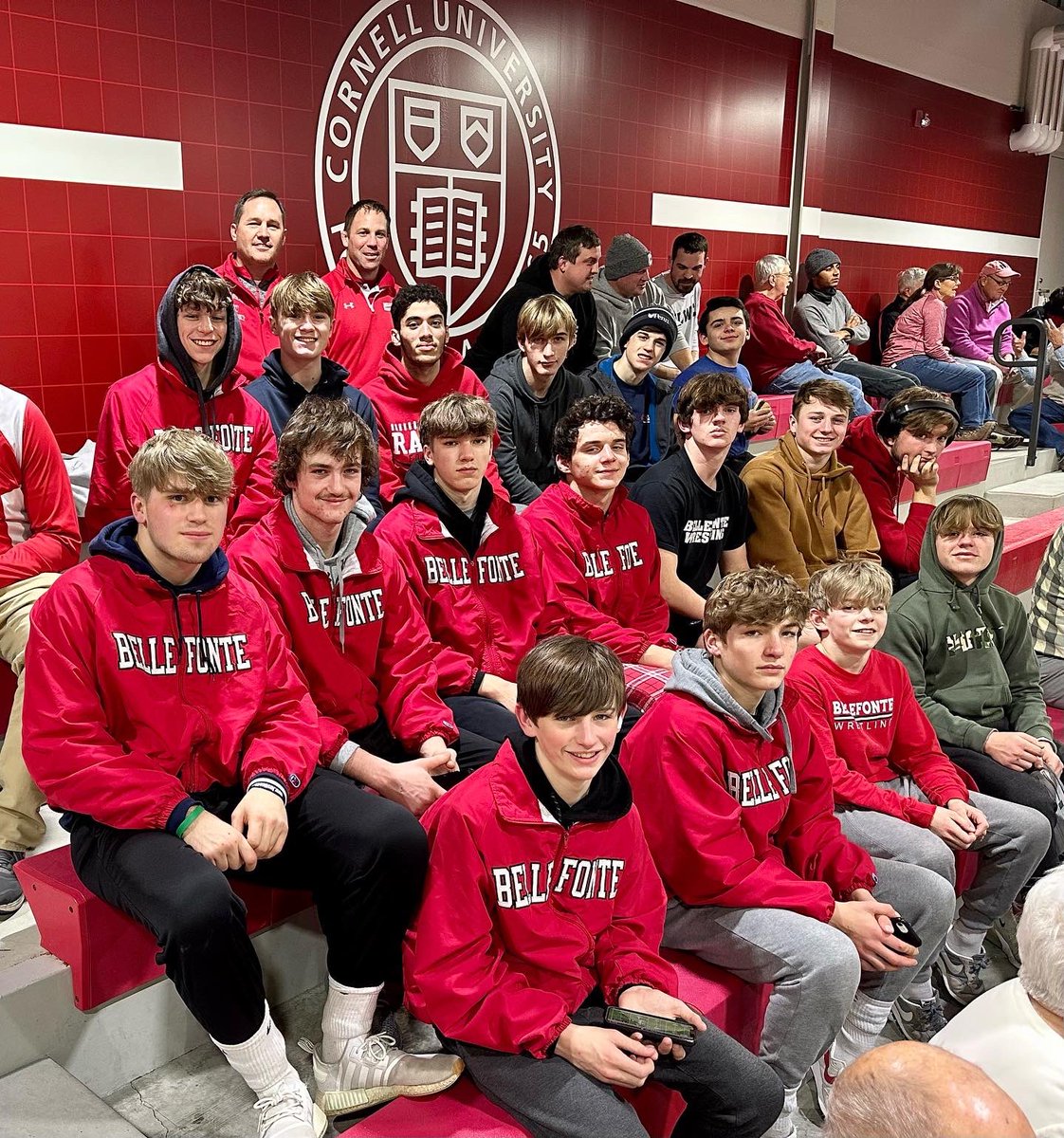 bellefontewrest's tweet photo. Finishing the weekend off by watching two Top 25 NCAA Division I teams compete #7Cornell & #25 Lehigh https://t.co/ocPqwZaayD