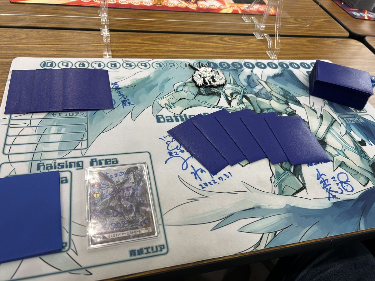 AO2SAI_DIGIMON's tweet photo. DC1グランプリ!
優勝目指して頑張り💪

 #デジモンカードゲーム https://t.co/7xu7YQahL0