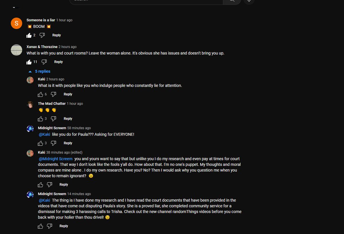 MidnightScreem's tweet photo. Since Paula doesn't seem to want Kaki and I to finish our conversation, could someone please get my response to her.
@jeremysmom89 block me all you want,
I will continue to tell people that you are a LIAR #TTWon
#PaulaCompletedCommunityService
#StopLyingPaula https://t.co/q9b018mS0E