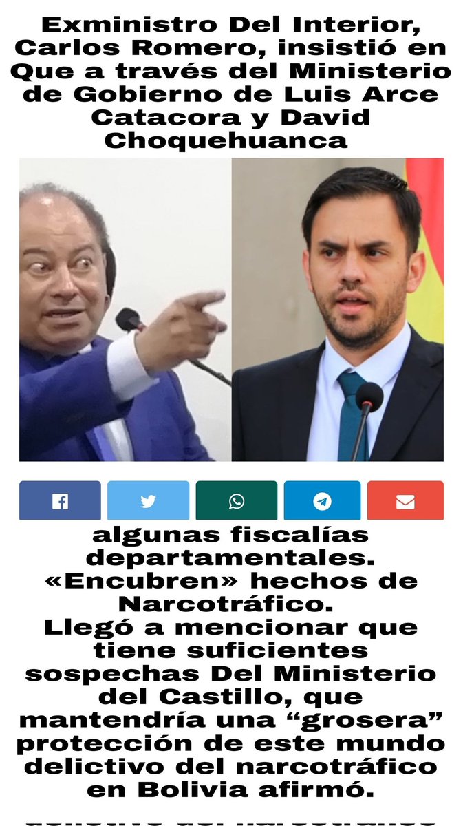 ArchieMorrison_'s tweet photo. #Chispitas en serios problemas.
Carlos Romero existirían indicios suficientes para vincular a Del Castillo con hechos de protección al negocio de la droga en el país y utilizó una frase tajante: “Cuando uno se metió en el tema de narcotráfico, no puede salir más, o sale muerto”. https://t.co/cZCdShVcoo