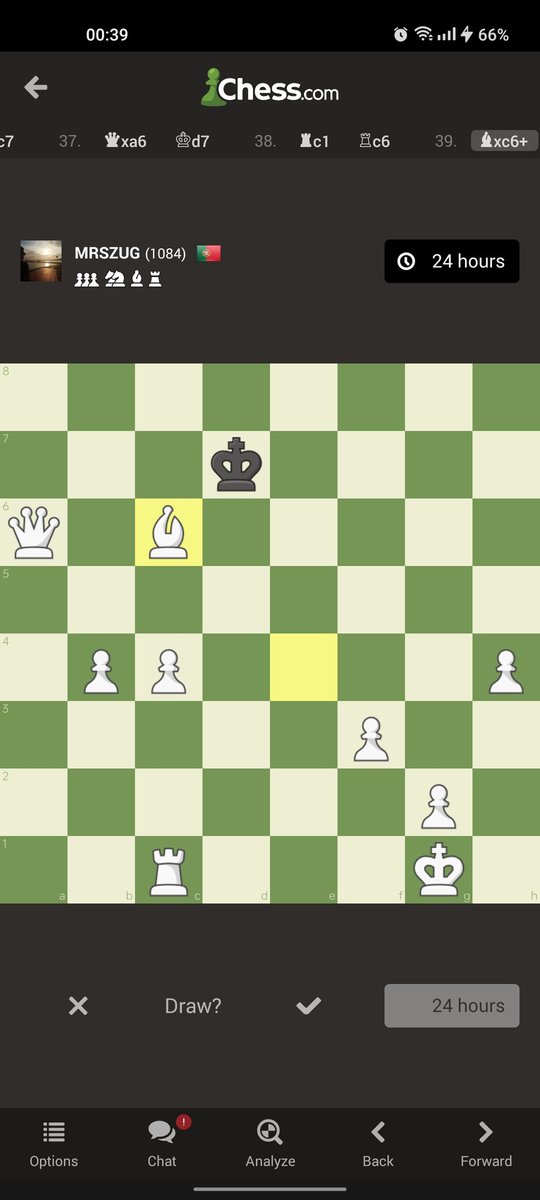 Hey <a href="/GothamChess/">GothamChess</a> I recently got back to chess (10+ years without playing) and your videos have really motivated me to learn more. This is me(whites) vs my friend, he offered a draw, should I take it? Once again ty so much!