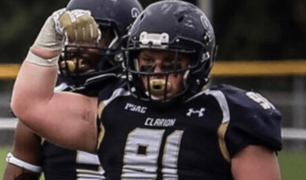 Noah Vogel (@noahvogel6) on Twitter photo After talking with <a href="/RaymondMonica3/">Raymond Monica</a>, I’m extremely blessed to receive my first PSAC offer from <a href="/ClarionFootball/">Clarion Football</a>!!!!
<a href="/NKnightsFBall/">Norwin Football</a> <a href="/WestmorelandSN/">Westmoreland Sports Network</a> <a href="/BillBeckner/">Bill Beckner</a> After talking with <a href="/RaymondMonica3/">Raymond Monica</a>, I’m extremely blessed to receive my first PSAC offer from <a href="/ClarionFootball/">Clarion Football</a>!!!!
<a href="/NKnightsFBall/">Norwin Football</a> <a href="/WestmorelandSN/">Westmoreland Sports Network</a> <a href="/BillBeckner/">Bill Beckner</a>