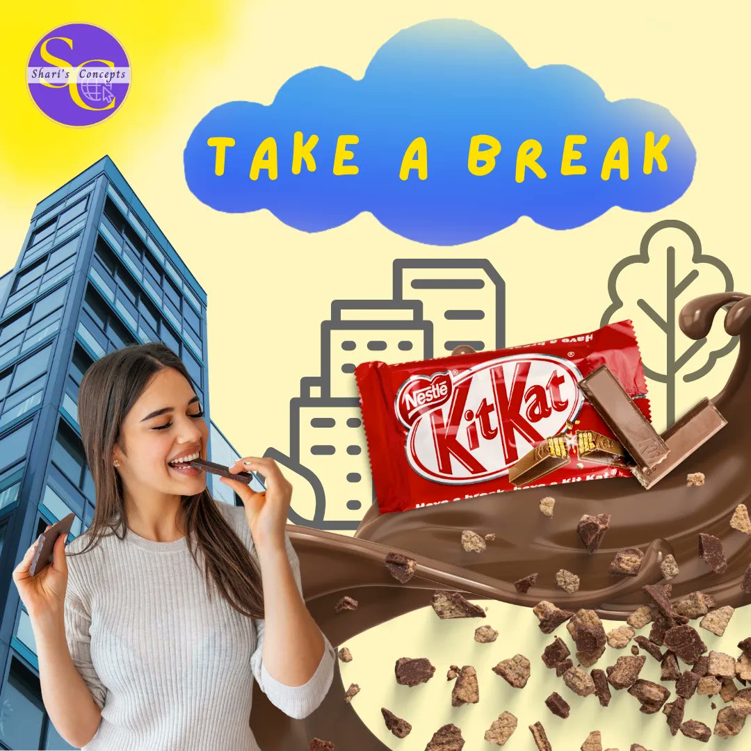 sharisconcepts's tweet photo. This isn't a Kitkat advertisement, but just like their catchphrase, "Take a break, have a KitKat,"🍫 it serves as a reminder📝 to take a break and relax😎. How do you relax at work? Post a comment below. 

#TakeABreak #Recharge
#VirtualAssistant #VAforHire #YourVirtualAdvantage https://t.co/Ibg1sTm946