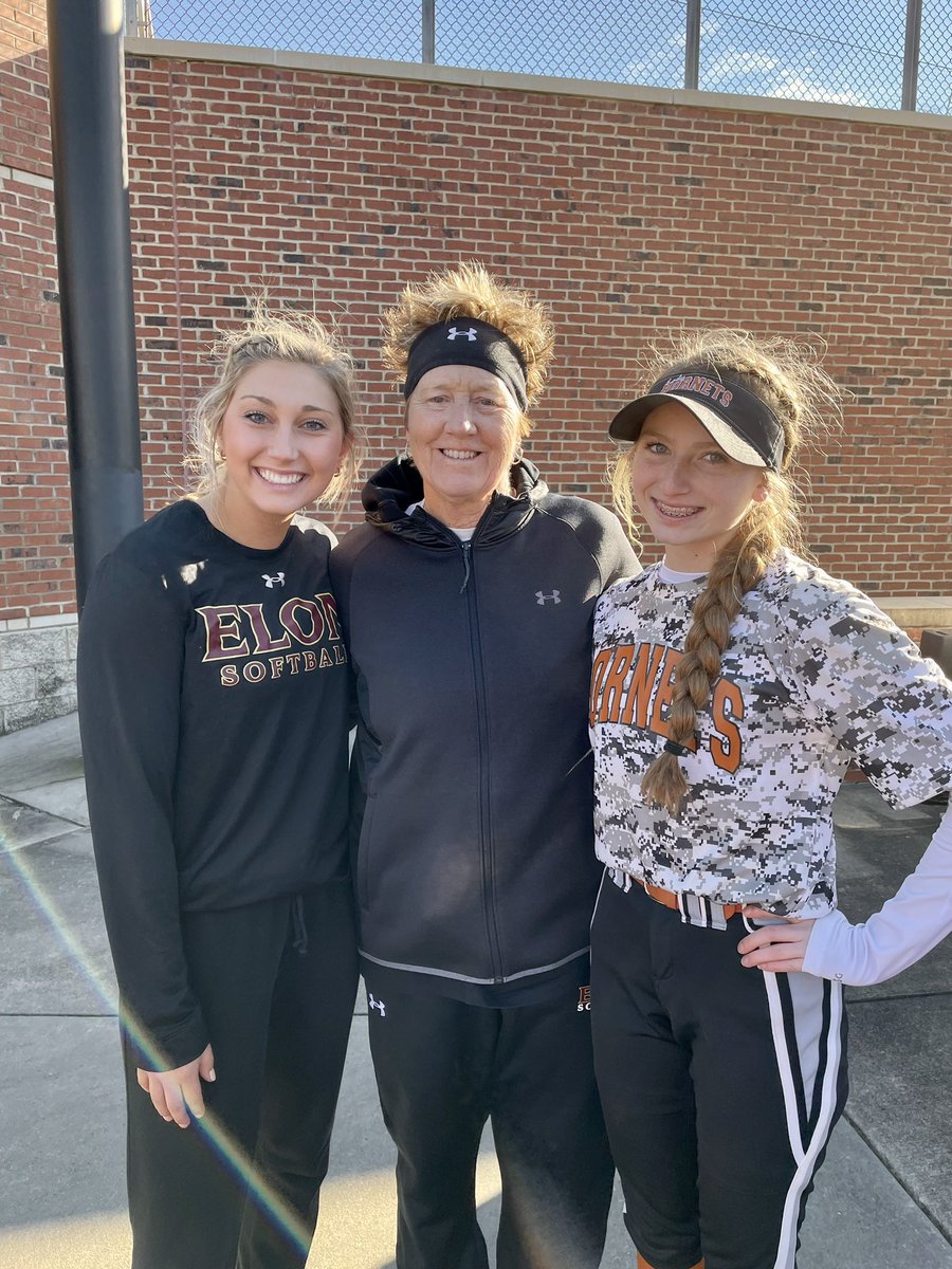 Had a great day of learning at the <a href="/ElonSoftball/">Elon Softball</a> camp today! Loved meeting and working with all the coaches and players. I really enjoyed the catching session and all of the great drills! I look forward to attending more camps and will keep working hard! <a href="/Hanover16u/">Hanover Hornets Wells 16U</a>
