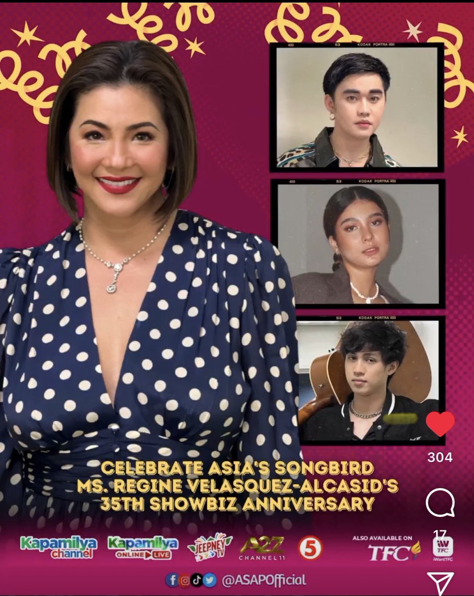 teamanjiuniv's tweet photo. We’re excited to watch Anji’s performances on ASAP  NATIN TO, as they celebrate the milestones of Ms. Regine Velasquez and Mr. Louie Ocampo!

Reply with our tags if you’re excited!

SPECTACULAR ANJI ONASAP
#AnjiSalvacion @anjisalvacion 
#ASAPpopHits @ASAPOfficial https://t.co/7D9YN4dWh8