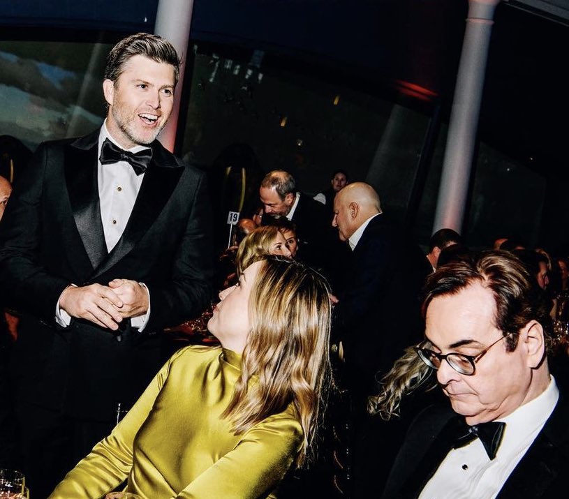 hazel_jost's tweet photo. From AMNH Gala last Nov, with all SNL cast and crew
#colinjost #stevehiggins https://t.co/YWnnZwoLmk