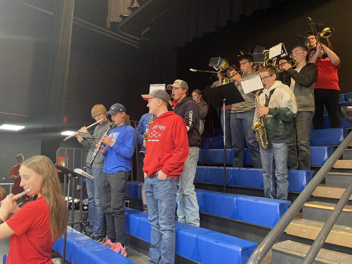 AllisonGerken's tweet image. Patriot Pep Band bringing energy to tonight’s boys’ basketball game! @PHPatriotMusic #phstrong