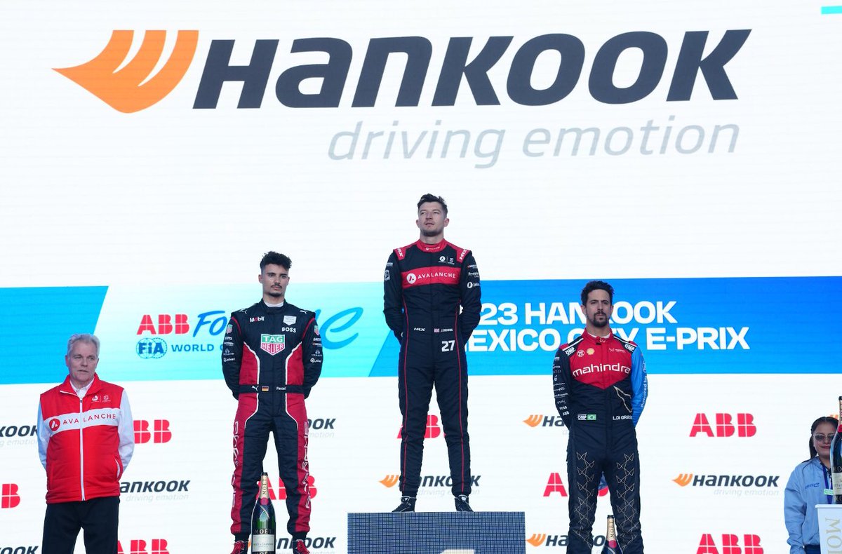 圖 Formula E Mexico City ePrix Result