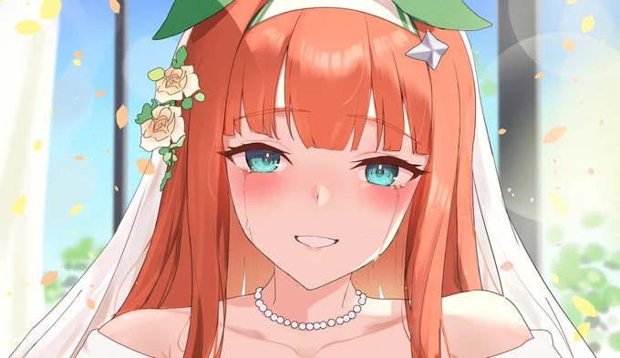 花嫁スズカ#ウマ娘 #サイレンススズカ 