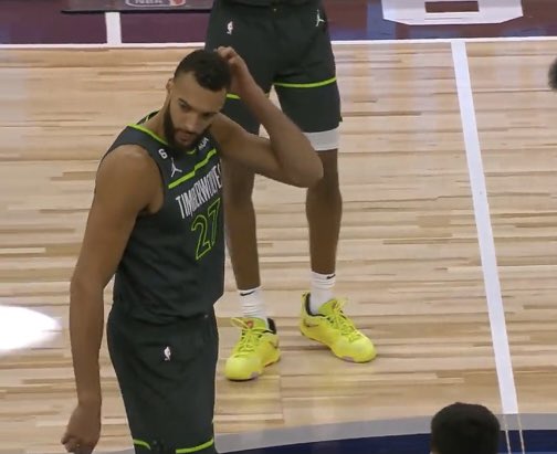 @BleacherReport Rudy Gobert was like “should I say what’s up to Donovan or maybe not?”