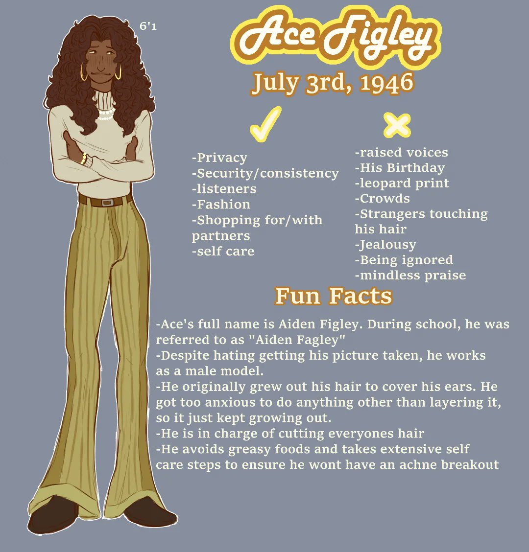 AloofColdHands's tweet photo. Ace ref sheet 
#originalcharacter https://t.co/tBj36kI0ou