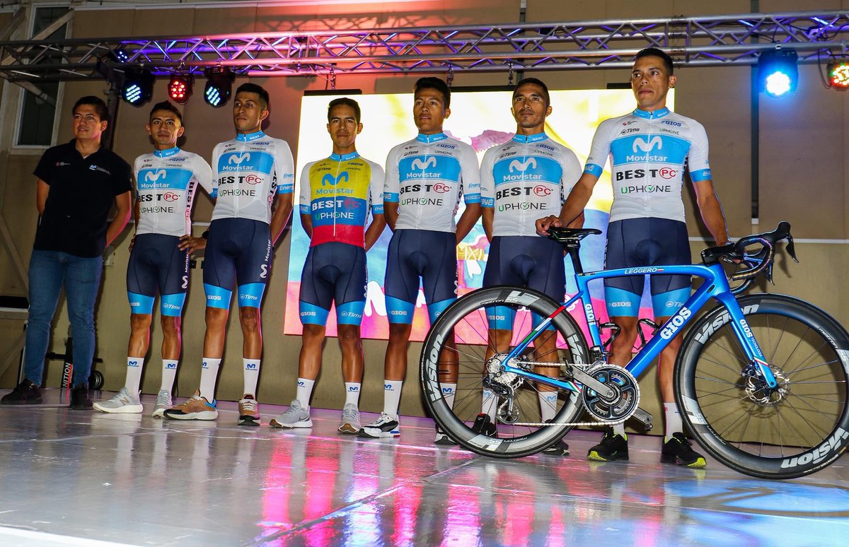 Con la bendición de Dios @Vueltatachira <a href="/MovistarBestPC/">Best PC - UCI Continental Cycling Team</a> 🙌🏽