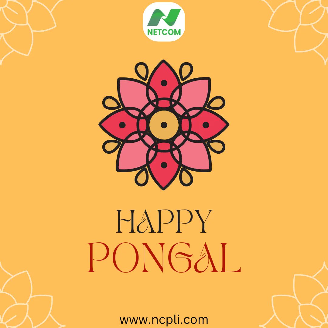NetcomTvl's tweet photo. Warm wishes to you and your family on the auspicious occasion of Pongal. Wishing you a very Happy Pongal.
 #HappyPongal #HappyPongal2023 #pongalcelebration #pongalwishes #pongalfestival https://t.co/PbRAST22EQ