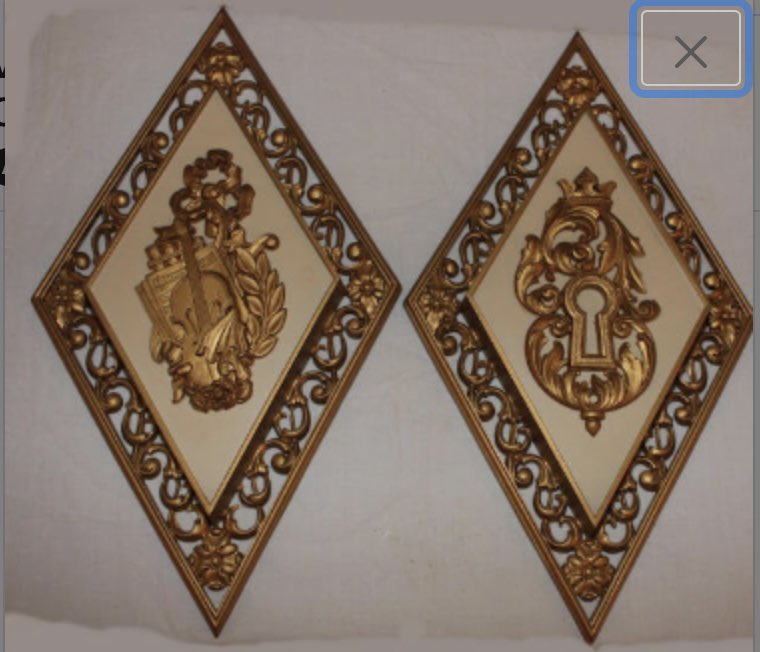 emmasattic98's tweet photo. Vintage Syroco (Syracuse Ornamental Company) Diamond-Shaped Wall Décor by EmmasAtticTreasures https://t.co/6vRZMlVUBb via @Etsy #WallDécor #4PieceSet #DiamondShaped #Syroco #GoldAndCream https://t.co/Ta1RqROZLB