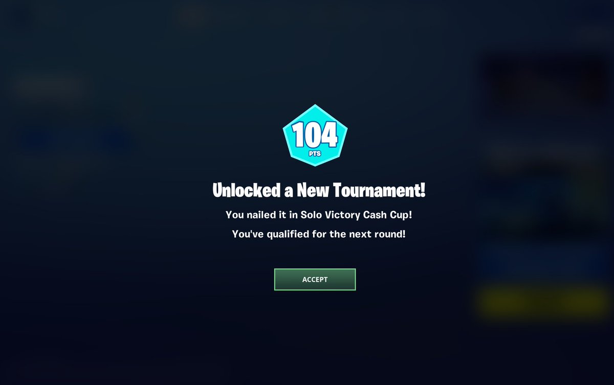 KarveFN's tweet photo. Haven't played in an event in 5 months and just randomly qualed lmao https://t.co/1qWl1TnKIJ