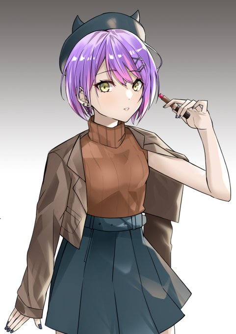 トワ様ー#TOWART  #常闇トワ #hololive 