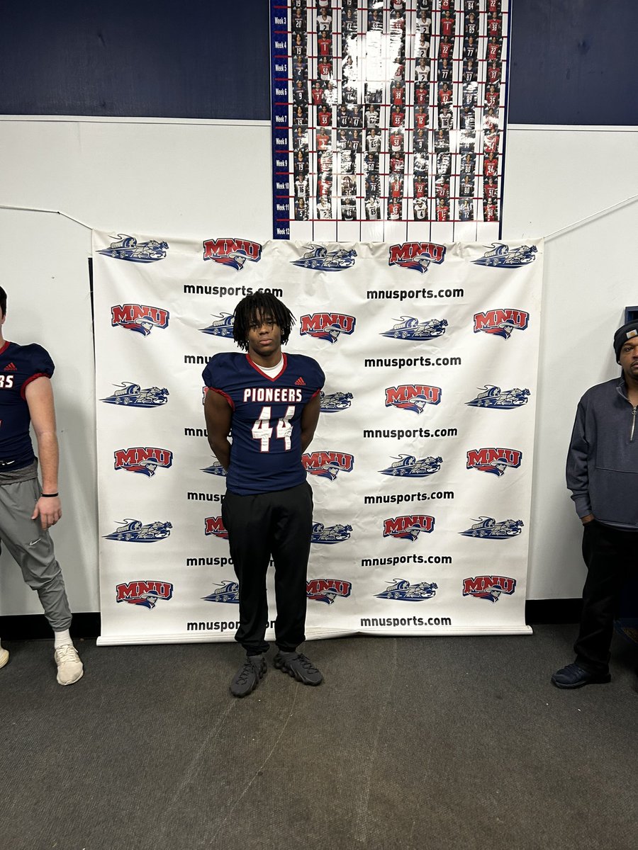 Blessed to go visit <a href="/MNUFootball_/">MNUFootball</a>  thank you guys for having me!! <a href="/CoachHansen_/">Paul Hansen</a>