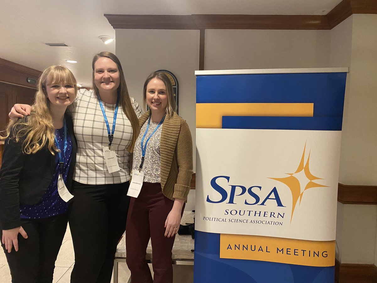 ABaricovich's tweet photo. Had a great time at @SPSAnews with the @ukpoliscidept judicial crew. I’m so grateful to have received some excellent feedback on my projects and to have met some fantastic people. #WomenWhoJudicial #SPSA2023 https://t.co/YHgEvIBPKV