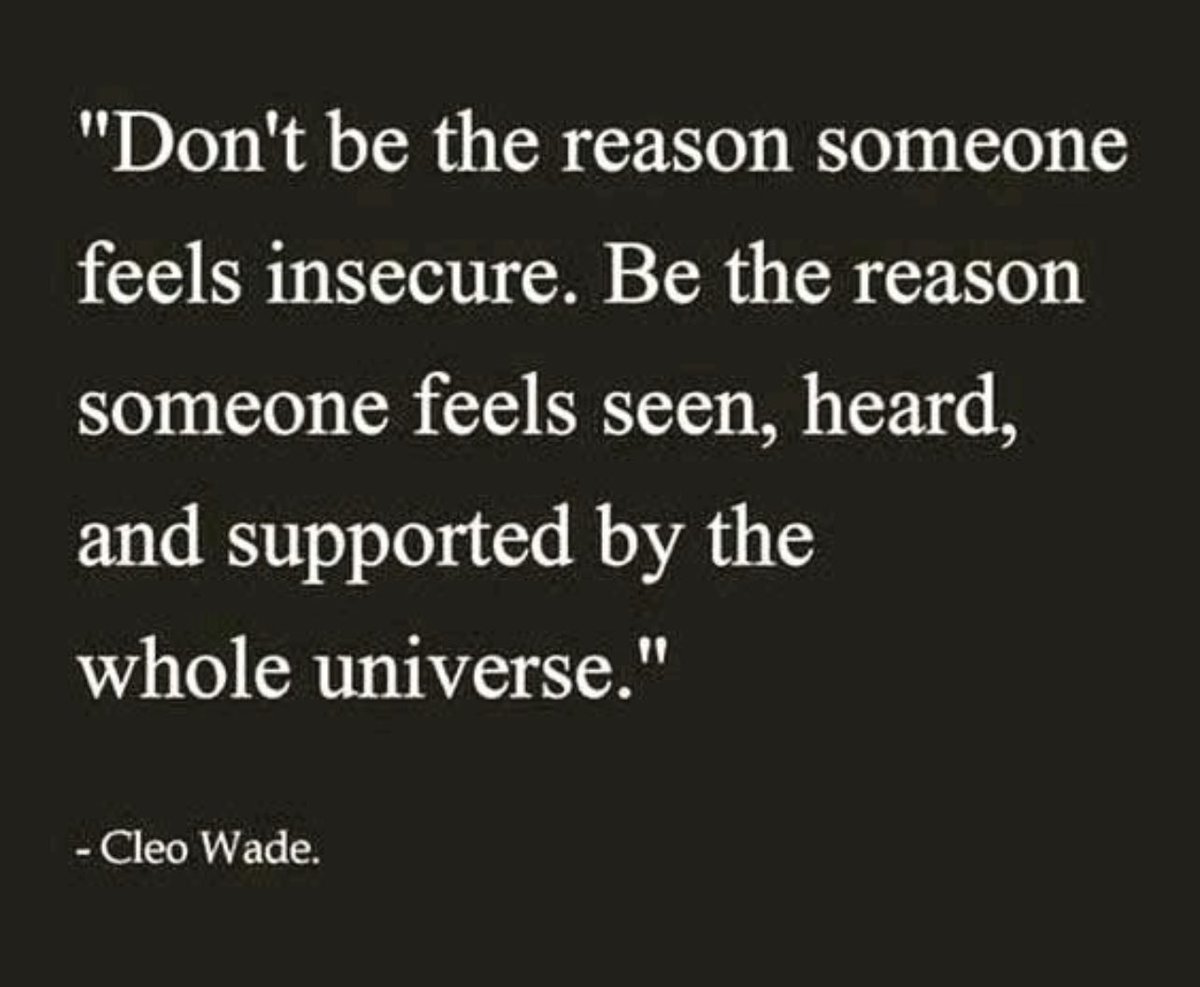 100%! Especially where I work, we all give our all every single day for the students and our co-workers. There’s no room in life to purposely make someone feel bad or insecure. We need to lift each other up! #caringmatters