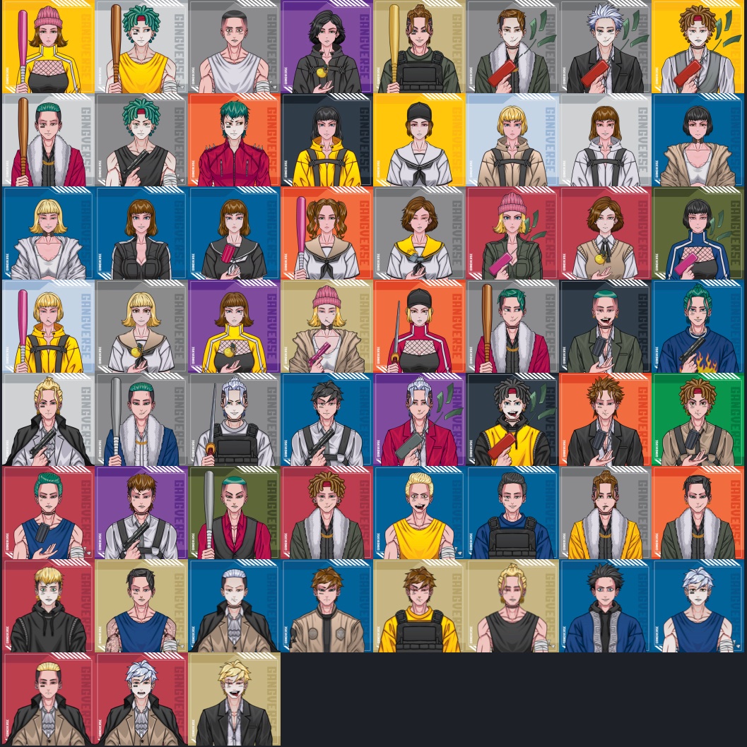 andryk194's tweet image. Show your Gang! 🎴 #Gangverse #CROFam 

My gang is big, but we are not stopping until we are big enough to conquer the moon 🚀

#CRONFT #WAGMI #NFT #LFG
@gangversenft