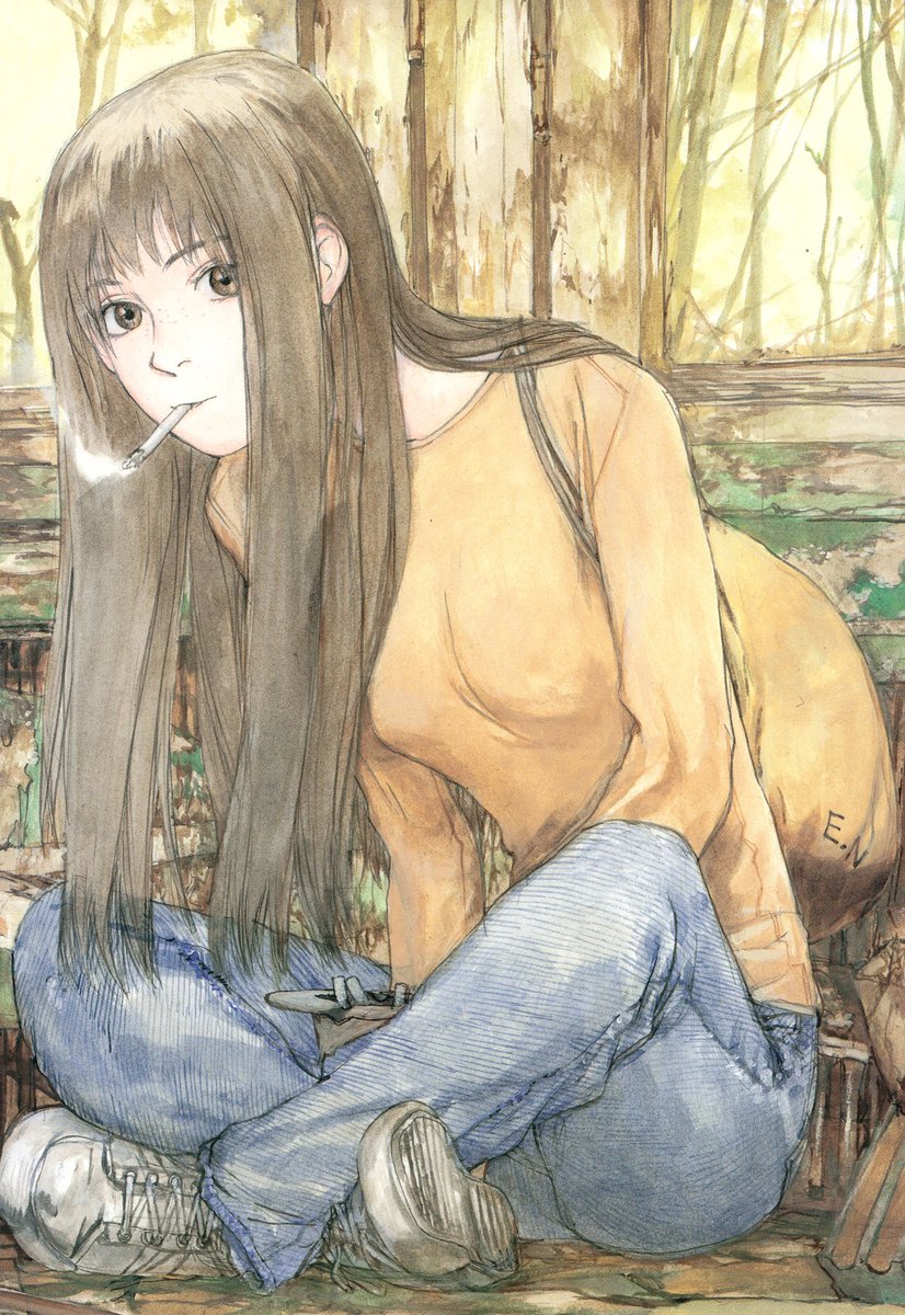 xe0_xeo's tweet photo. Illustrations by Japanese manga artist Kenji Tsuruta https://t.co/75fRKwt2TW