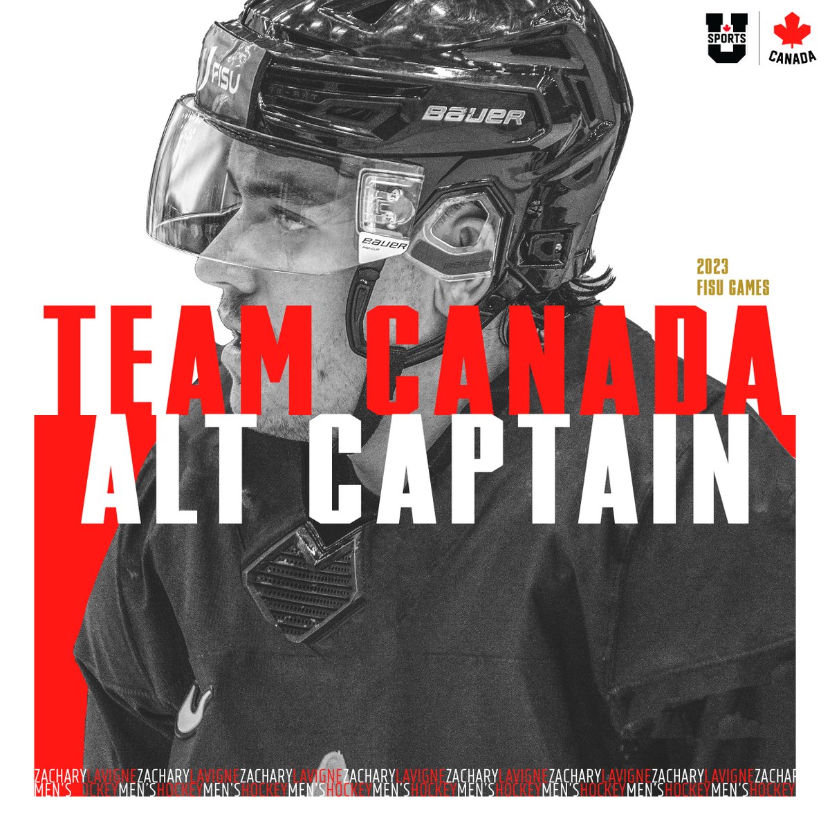 USPORTSIntl's tweet image. These four know a little something about leading a team, and now they will do it at the international level.

Introducing Team Canada Men’s Hockey’s leadership group. 

C – Jared Dmytriw
A – Austen Keating
A – Noah King
A – Zachary Lavigne