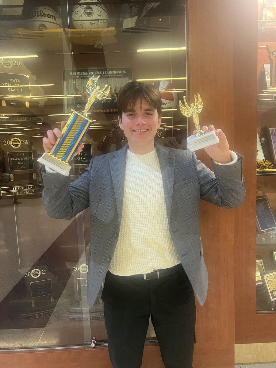 TownsendPHS's tweet photo. Roberto Shepherd and Henry Van Asselt are your tournament champions in Policy Debate! 1st place!!! 🏆

Henry also won 4th in Student Congress and Roberto earned 3rd in International Extemporaneous Speaking. https://t.co/Dd98sVuaUQ