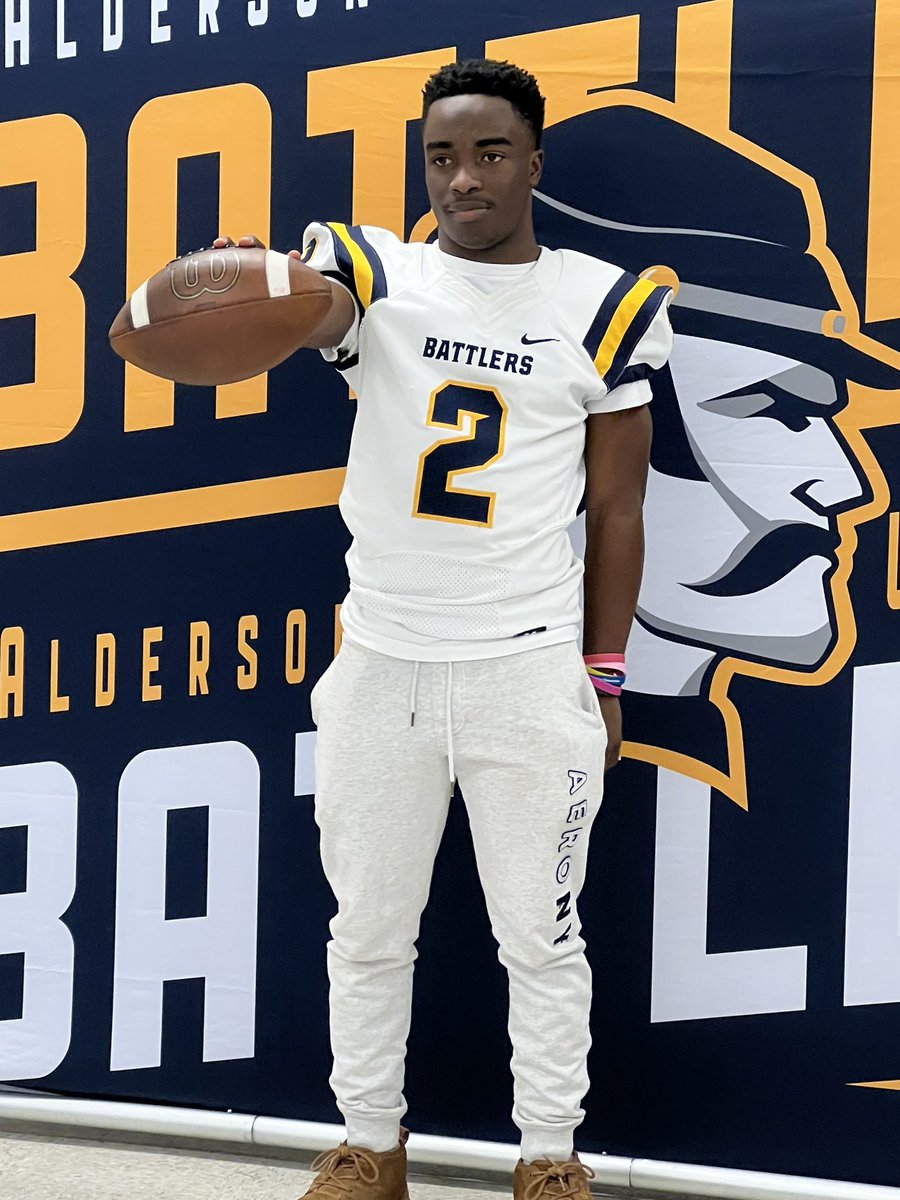 Blessed to have received my 2nd official offer to Alderson Broaddus University. Thank you to <a href="/CoachPerotti/">Matt Perotti</a> and the rest of the @BattlerSprintFB staff for this wonderful opportunity. #GoBattlers