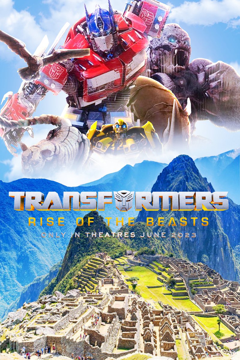 Hey <a href="/ROTBTrailer/">Transformers Deals and Sales!</a> i made this transformers rise of the beasts poster! what do you think??! #Transformers