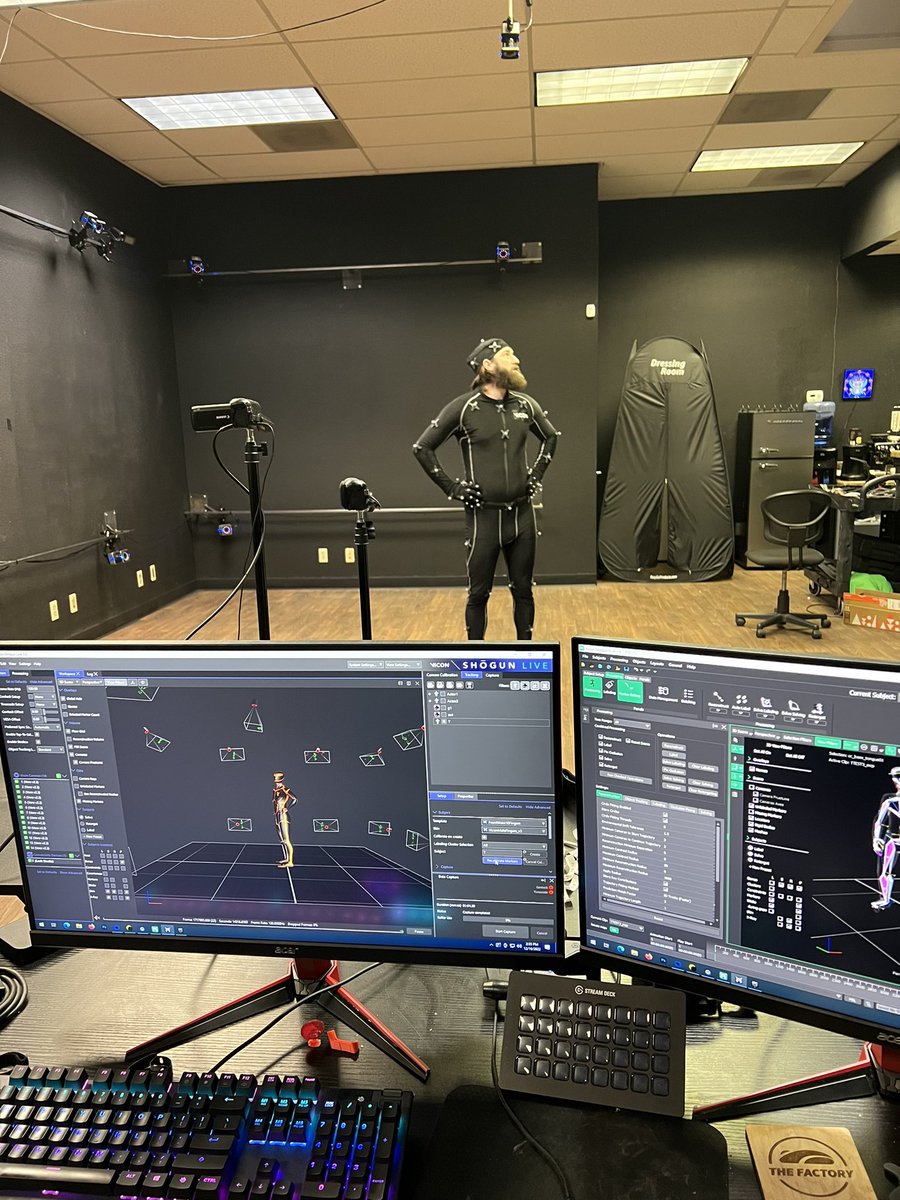 Wootystyle's tweet photo. Come by and do a thing! We’ve got things you can do! If you’re in Vegas and wanna do some mocap / voice acting, come on down to @TheFactoryGG https://t.co/ZHfEJx1mw6