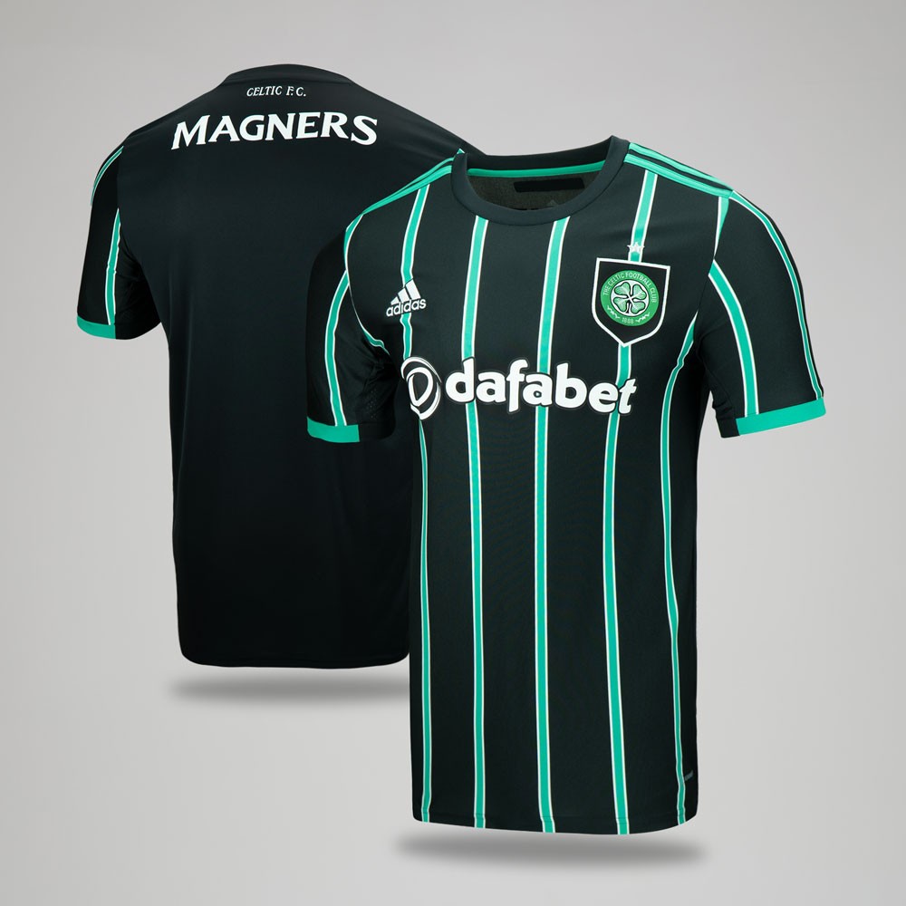 simvisual's tweet photo. Football kits in the style of the 22/23 Celtic Away Kit. One of the best of the season. A thread... https://t.co/q2XjBFRByF