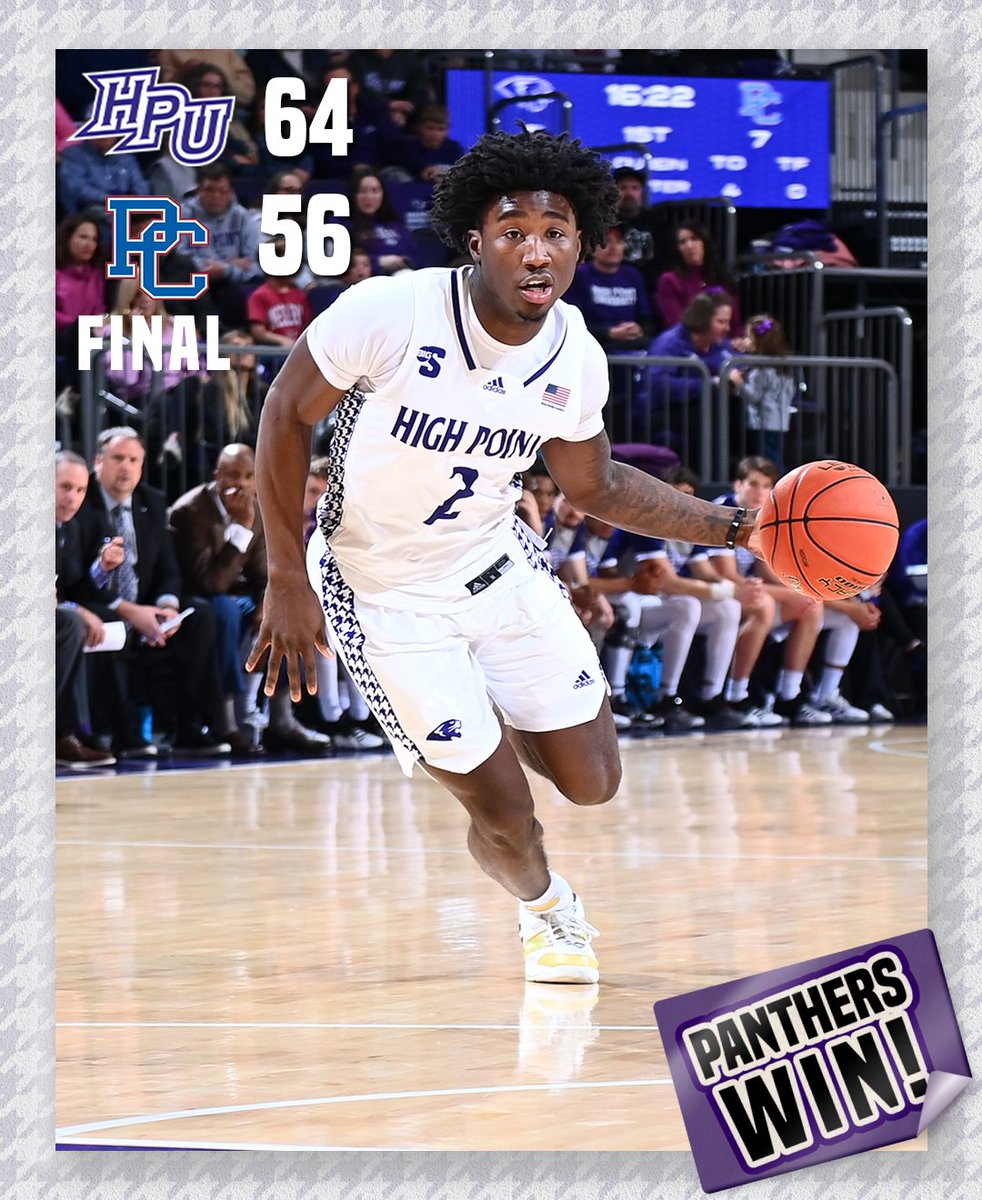 HPUMBB's tweet photo. PANTHERS WIN!! 😝

#GoHPU https://t.co/DdD44wnHdl