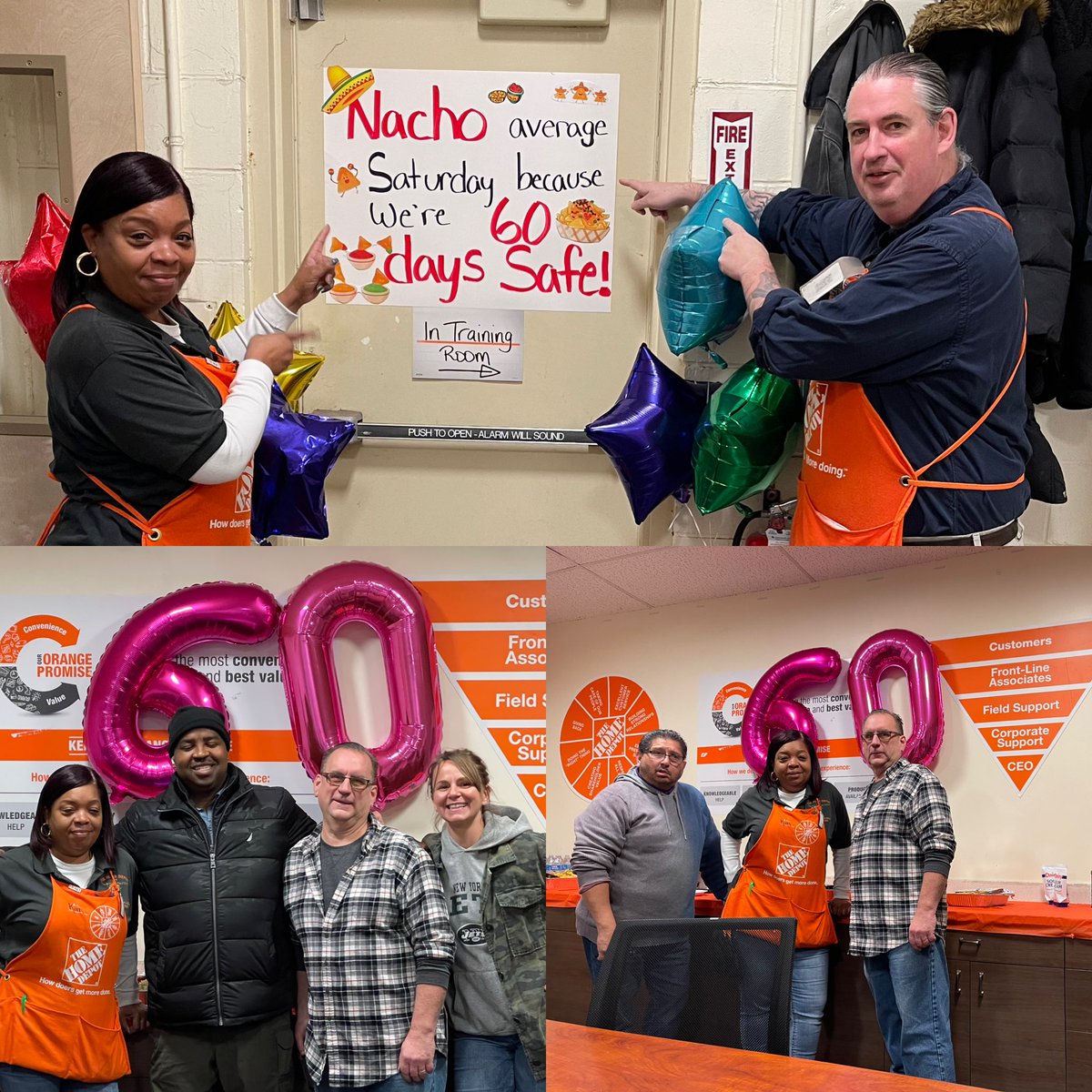 Nacho average Saturday 60 days safe at 1265!!