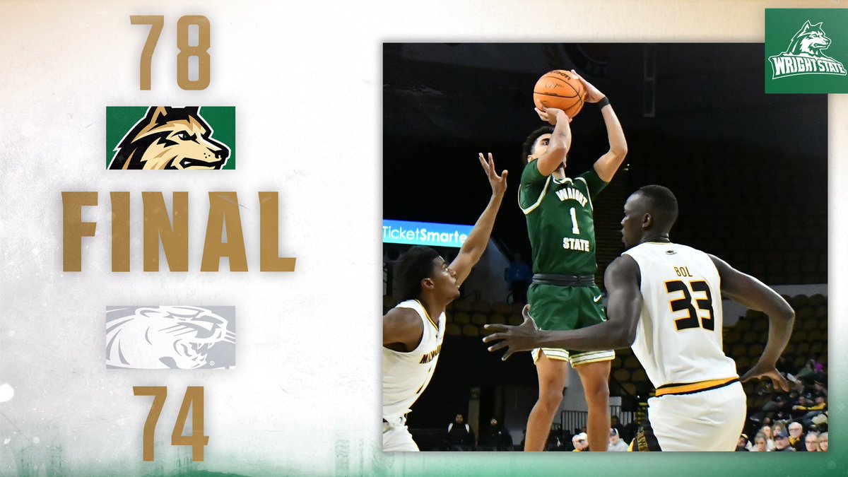 THAT'S A RAIDER WIN!
Wright State 78, Milwaukee 74 OT

TREY CALVIN TOOK OVER OT! Calvin scores 8 of our 9 OT pts as he &amp; Brandon Noel each finish with 23pts (Noel 9rebs) while Tim Finke had 11pts. 
#RaiderUP | #RaiderFamily