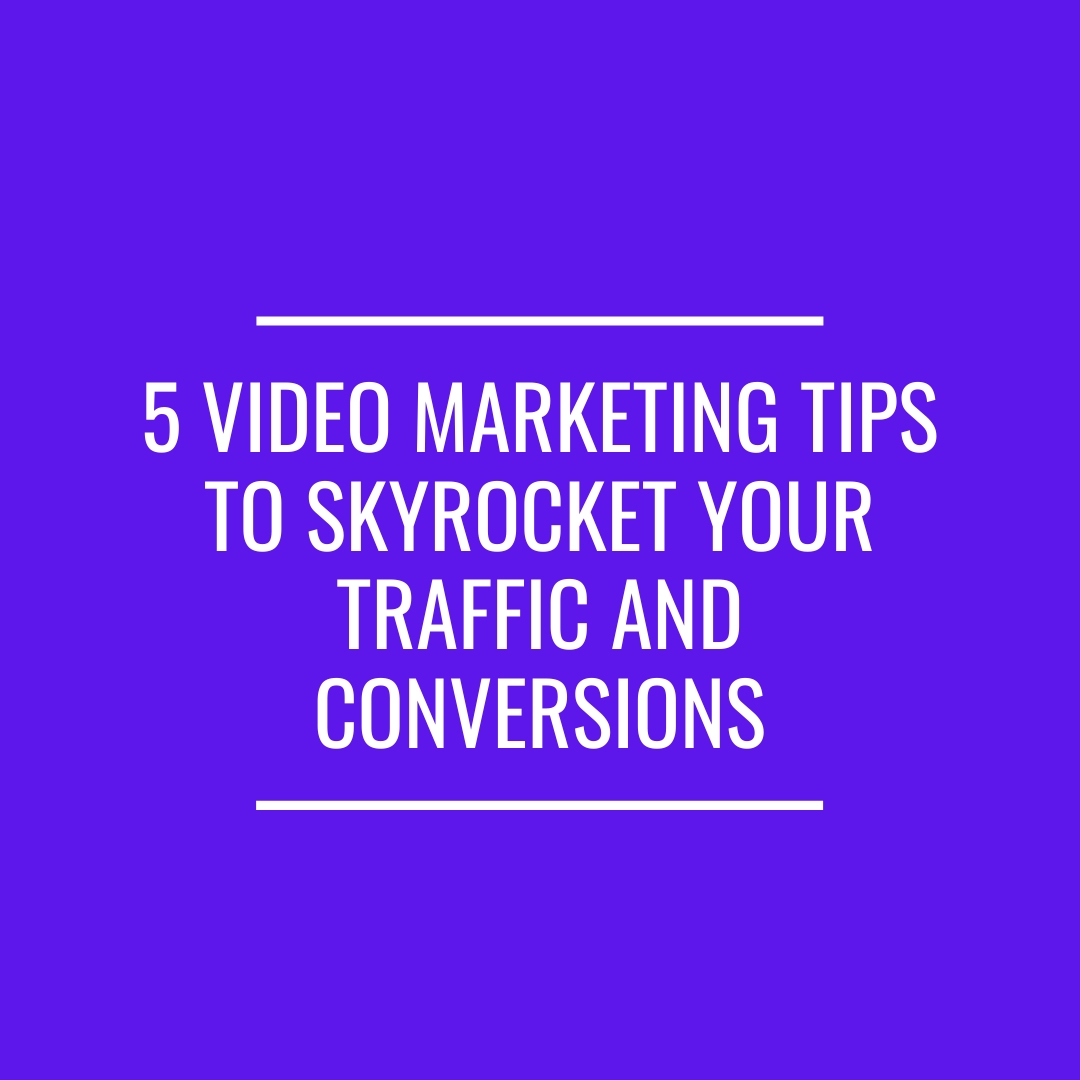 Our clients sometimes wonder, why they need video marketing? Video marketing is not only a proven way to boost traffic and increase conversions but so much more! We really think these 5 tips can help your business to the next level.  via:   bit.ly/2SRmVBY
