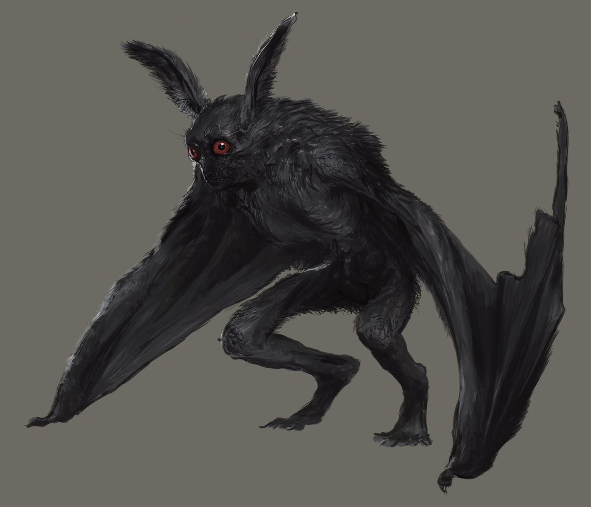 Mothman #creatuanary #creaturedesign #conceptart