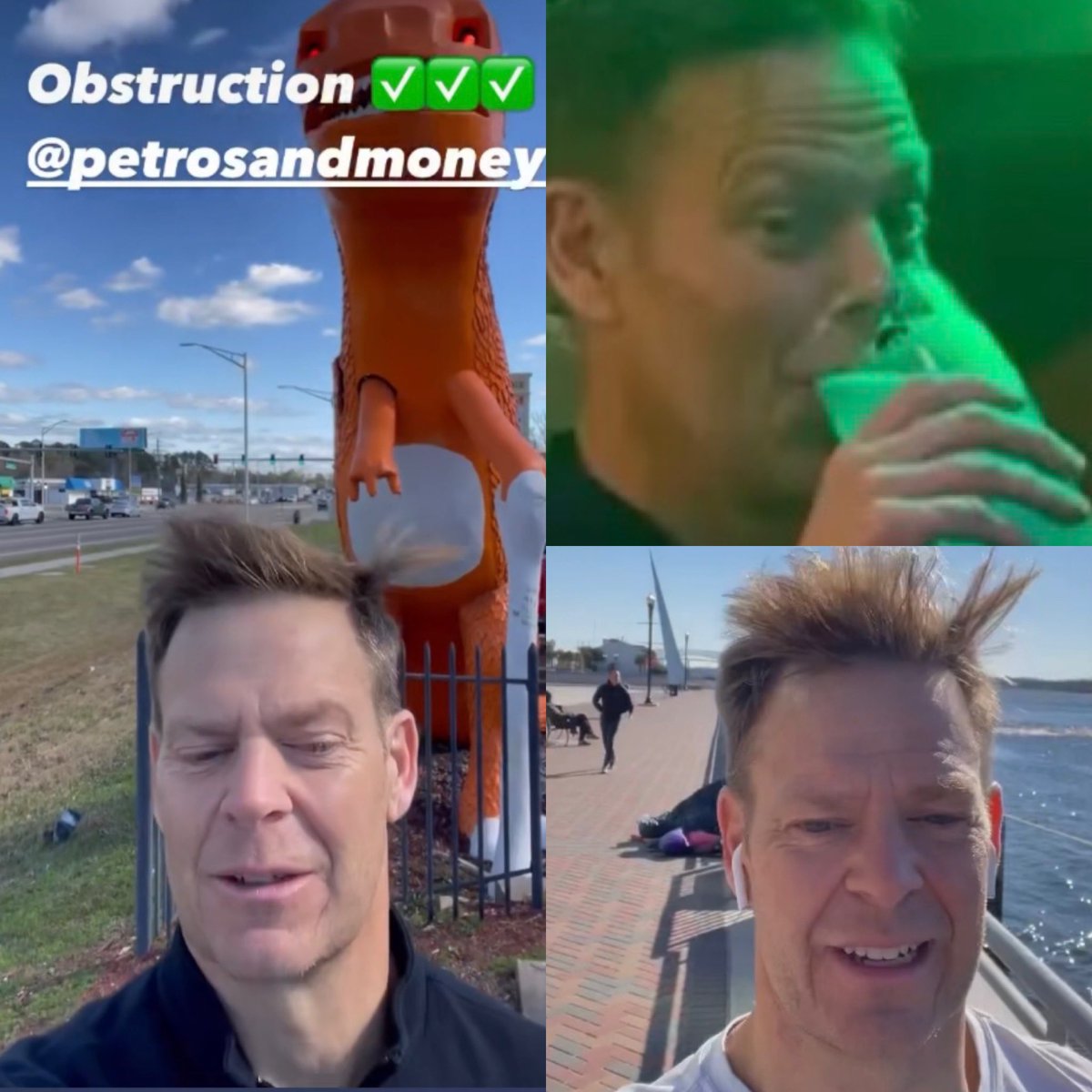 PetrosAndMoney's tweet photo. Well…#Chargers Dominating!  Coincidence? #Obstructions https://t.co/LWuyEgy3Uh
