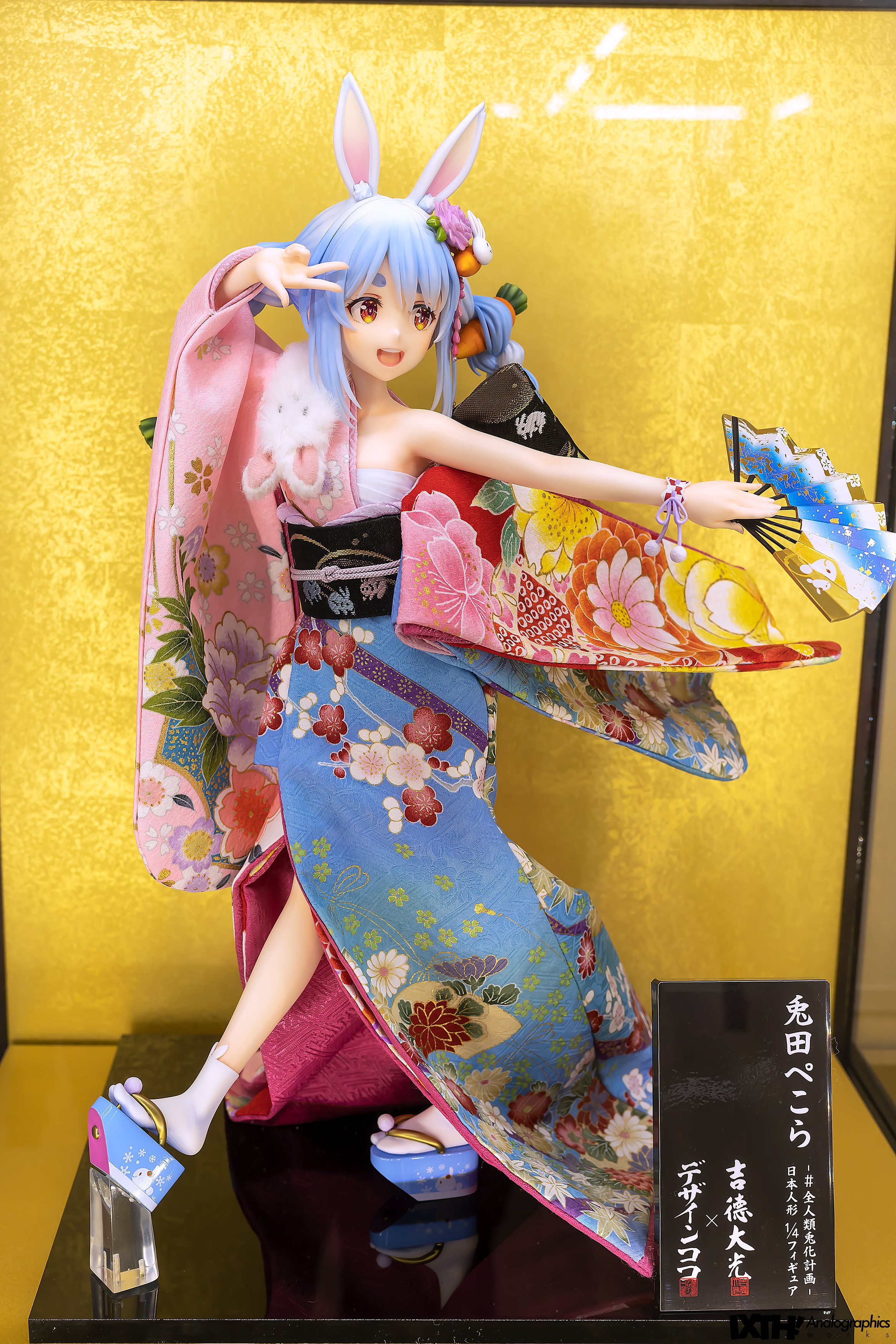 吉徳大光×デザインココ 兎田ぺこら 全人類兎化計画 日本人形 1/4 フィギュア 吉徳×デザインココ ホロライブ 兎田ぺこら -#全人類兎化計画- 日本人形