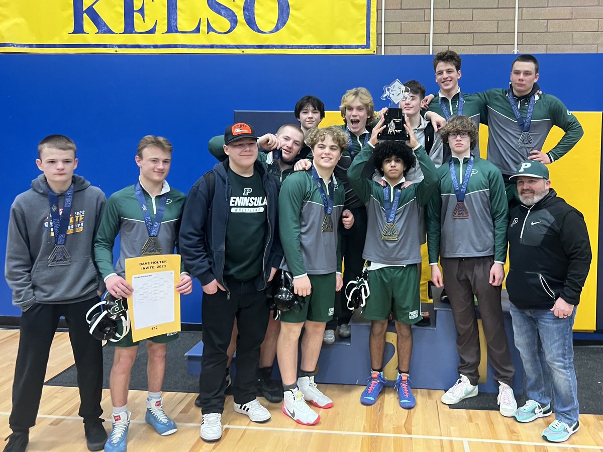 2nd place team finish at Kelso today! Nemo Grandorff, Emmett Casey, Aiden Eversulland Aidan Thomsen all crowned champions today!! Great job!