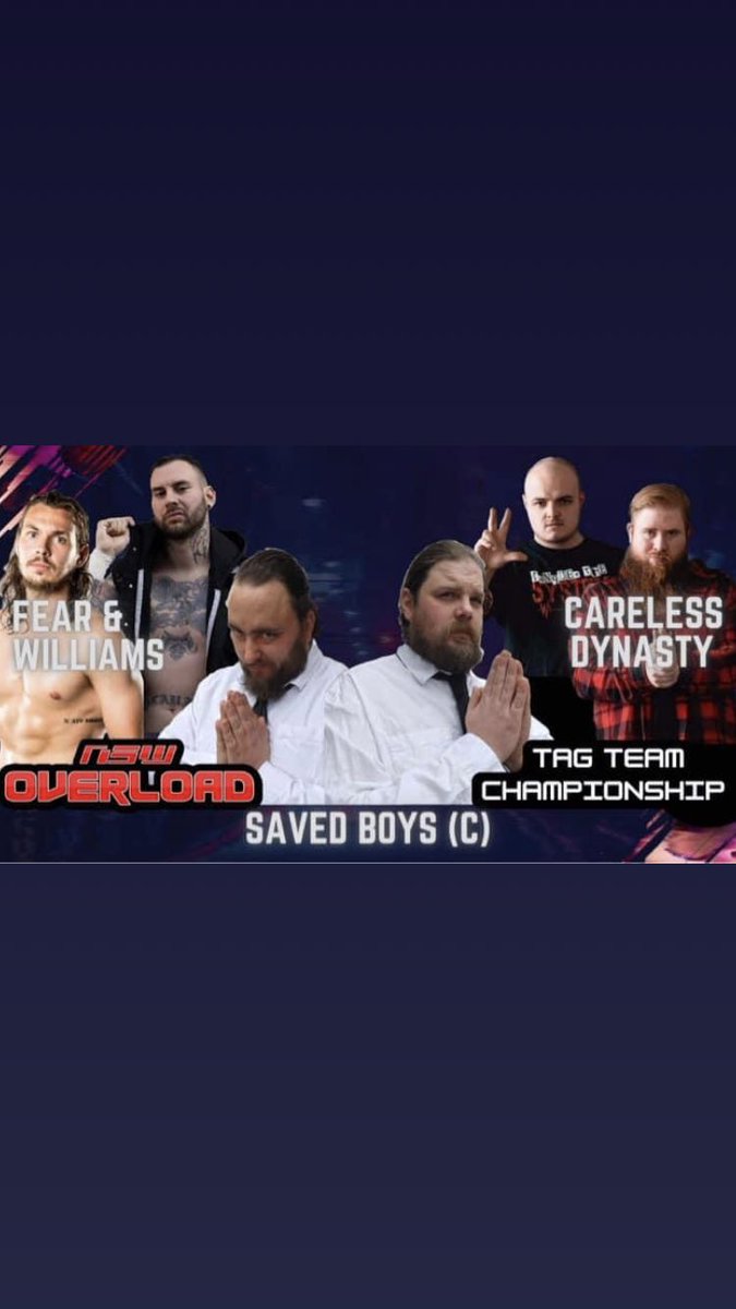 CarelessWorldCC's tweet photo. Officially out now!! 

This was one hell of a match that you’re gonna want to check out when you get the chance.

Just know Saved Boys that we’re gonna keep coming back until we Conquer you two💪🔥

https://t.co/WHIHIhWBYT

#ConquerTheSystem https://t.co/uZ6aVTbMlp