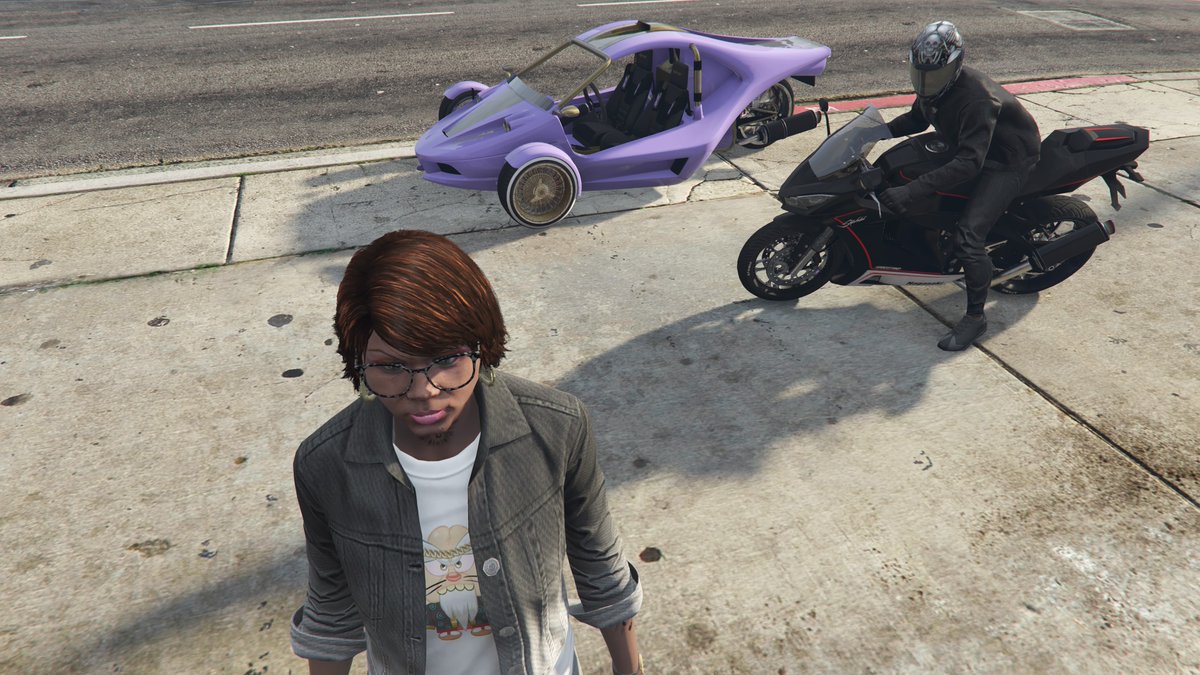 QueenCalafia214's tweet photo. #PS5Share, #GrandTheftAutoV
#GTAOnline #RockstarGames
#UndrWrldRiderz #DivineSouls
#FollowMe #PrettyGirlGamer
#I_FollowBack #Gaming
@only1reaper https://t.co/baAOzI0cEq