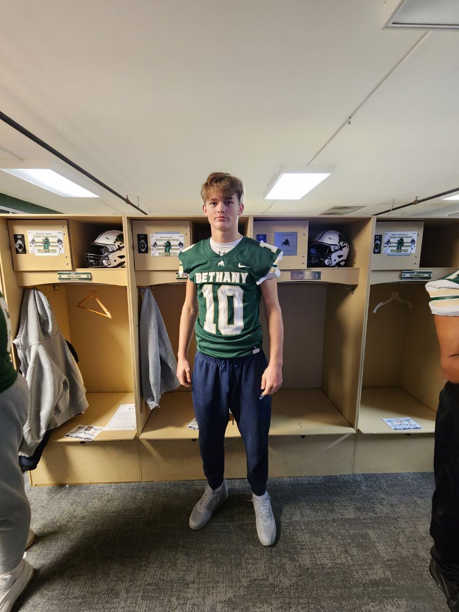 Thank you to @BethanyWVFB for an amazing visit! Beautiful Campus🙌