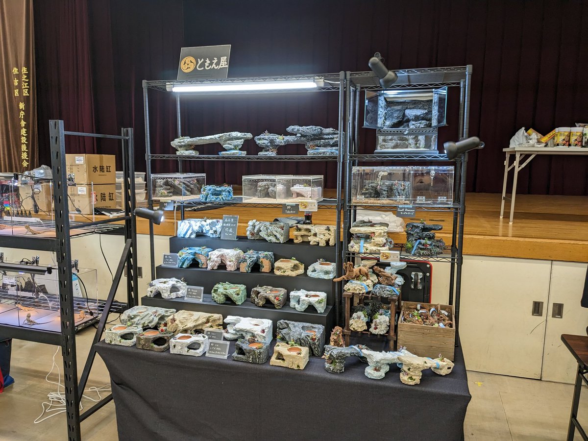 Iy0aAILRggs1XgM's tweet image. #近畿レプタイルズマーケット 設営完了しました❗