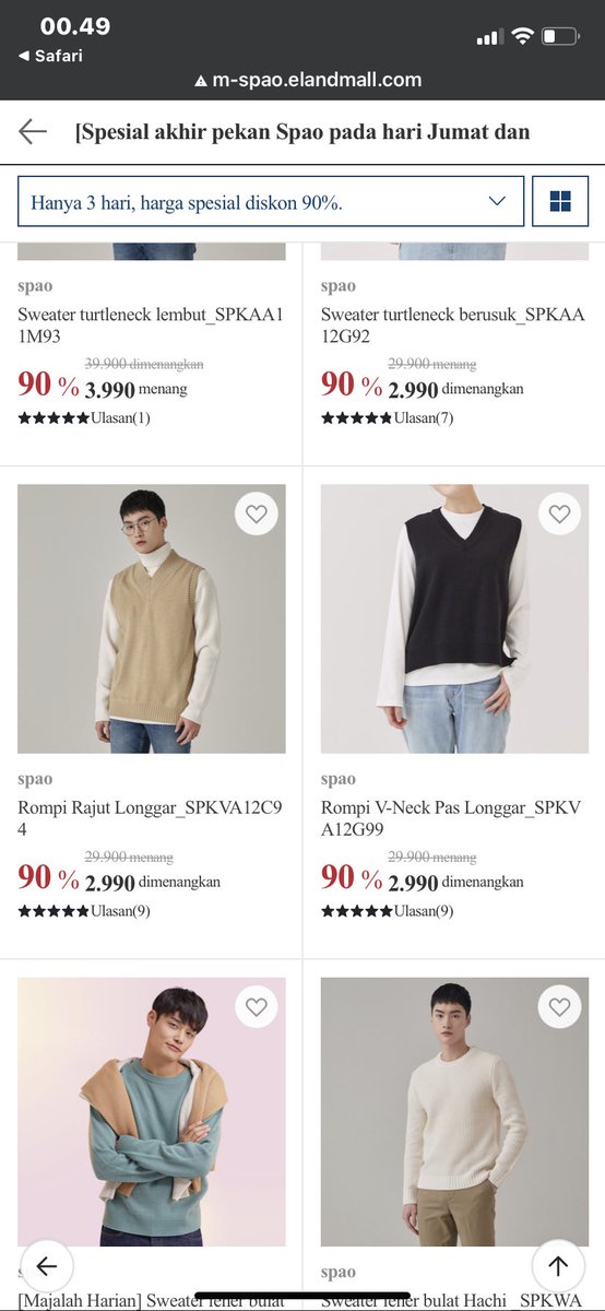 lattendum's tweet photo. Hai ada yang mau co bareng spao? Rate 12.36 dikali harga barang. Est ems tax 80k-100k ya https://t.co/a8Fe1yHZSj