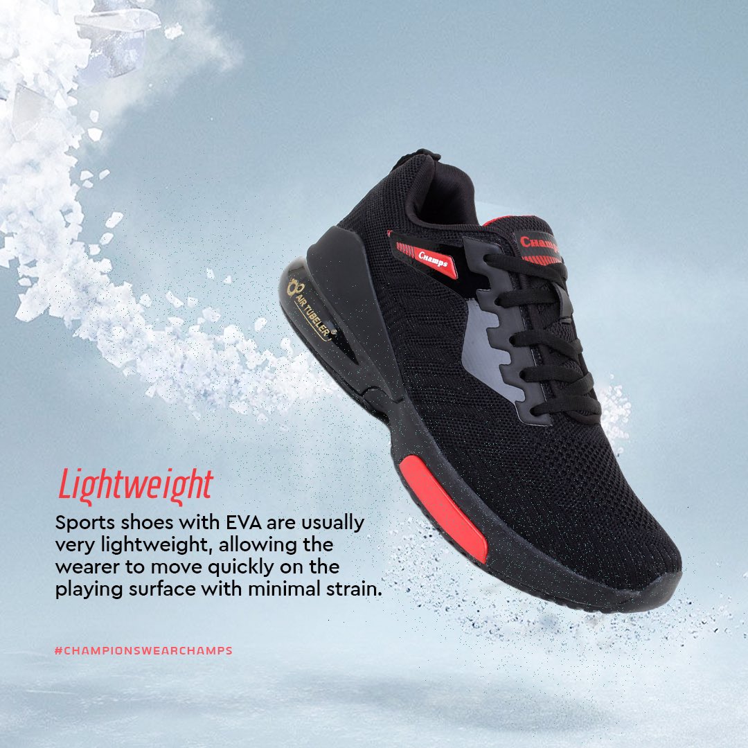 ChampsShoes's tweet photo. EVAlution of Lightweight Sports Footwear: Move faster and easier on the playing field with these lightweight EVA shoes.
.
.
#lightweight #performance #speed #minimalstrain #quickmoves #stylewithchamps #champsshoes #comfort #fashion #stylish #championswearchamps #shoes https://t.co/1jhAwb9cVv